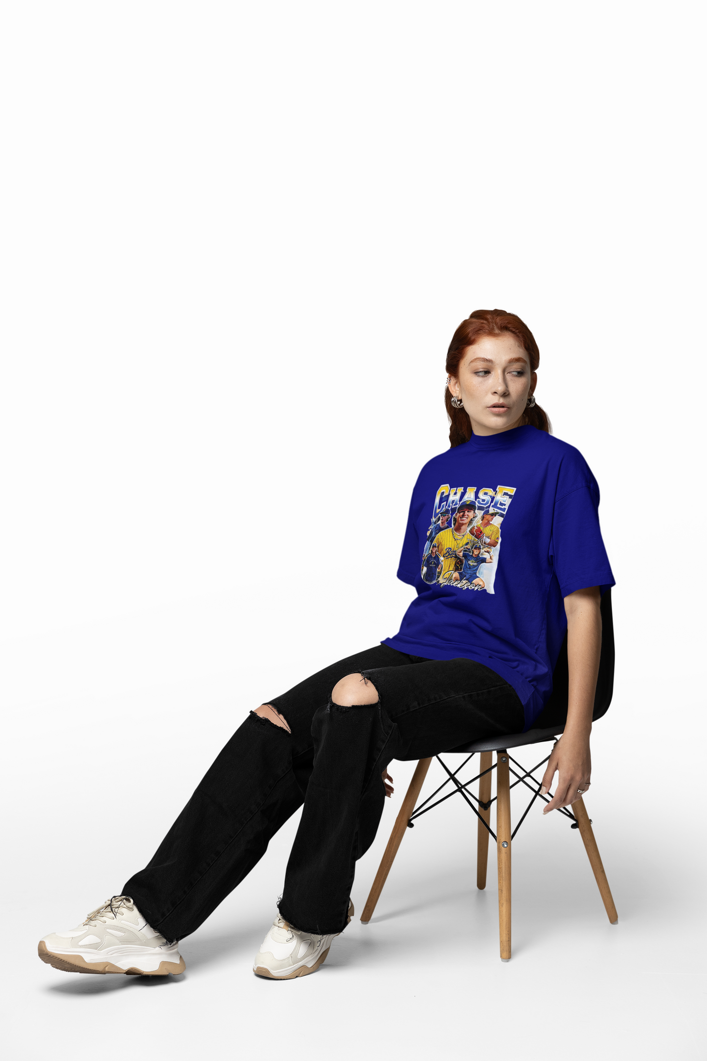 Baseball Chase Oversized T-Shirt