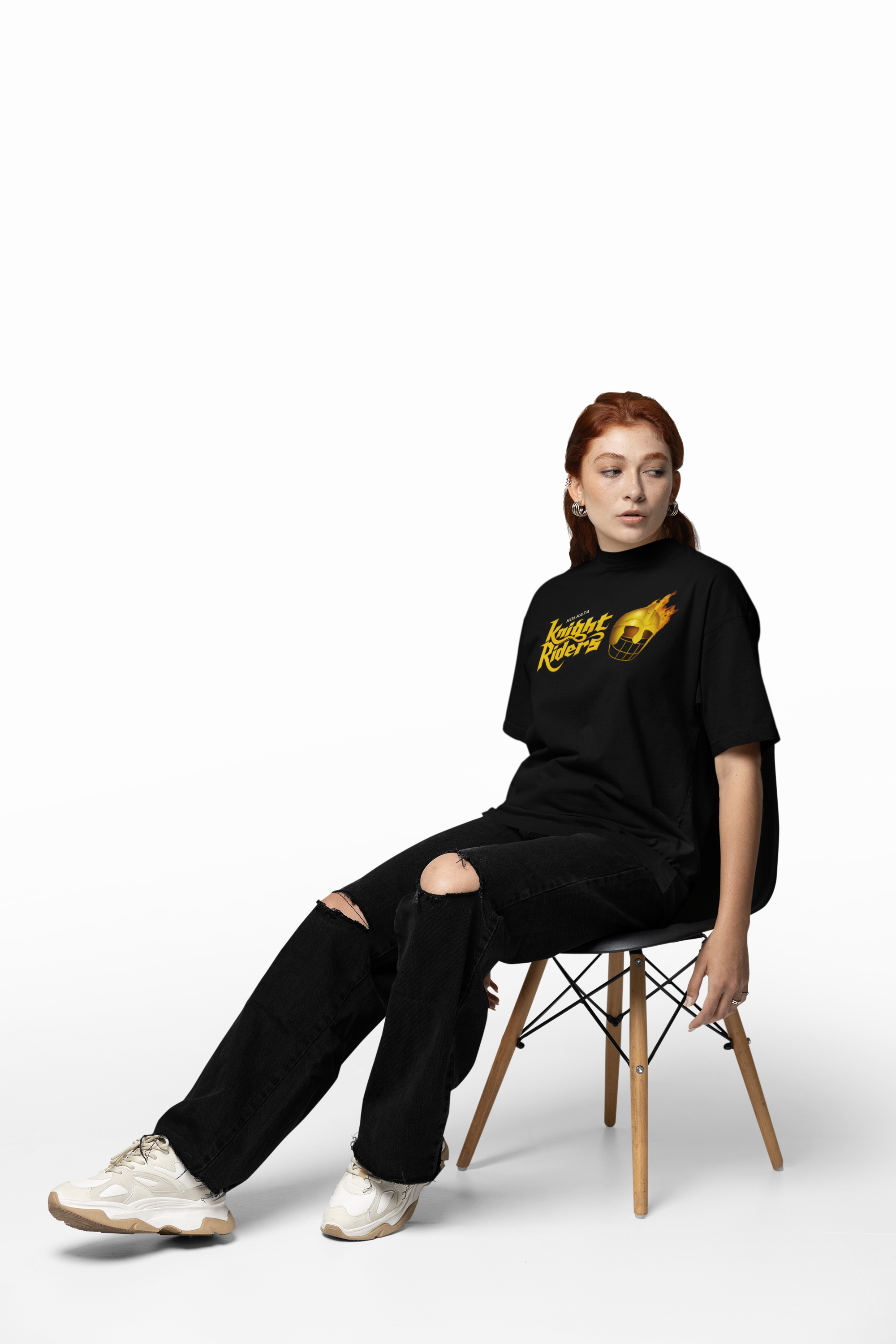 KKR Cricket Riders Oversized T-Shirts