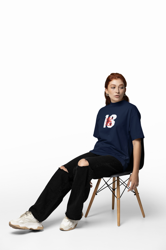 18 RCB Oversized T-Shirt