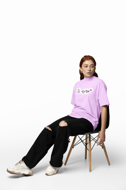 Boyfriend Te Aimo Oversized T-Shirt Bold Comfort Streetwear
