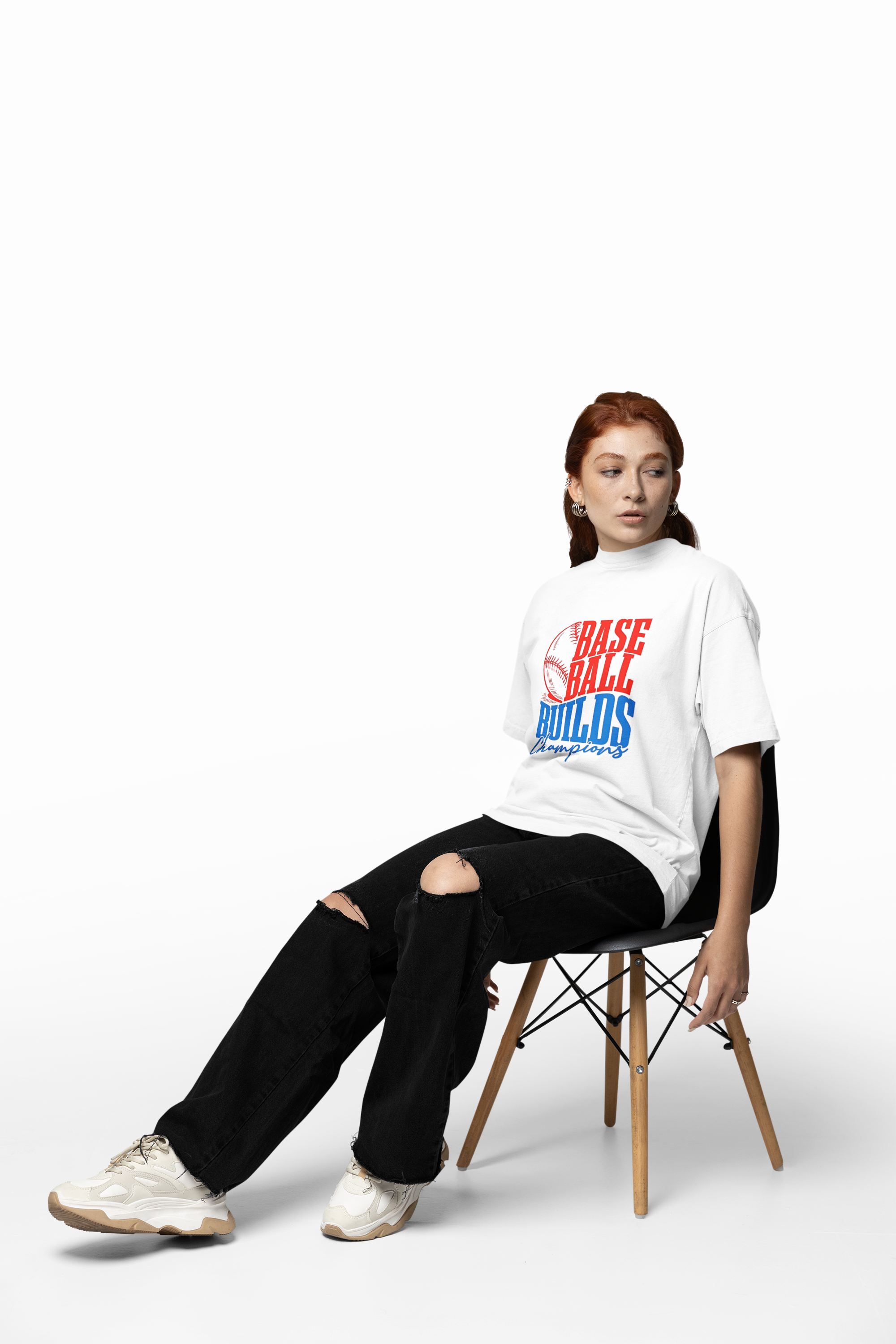 Baseball Champions Oversized T-Shirt