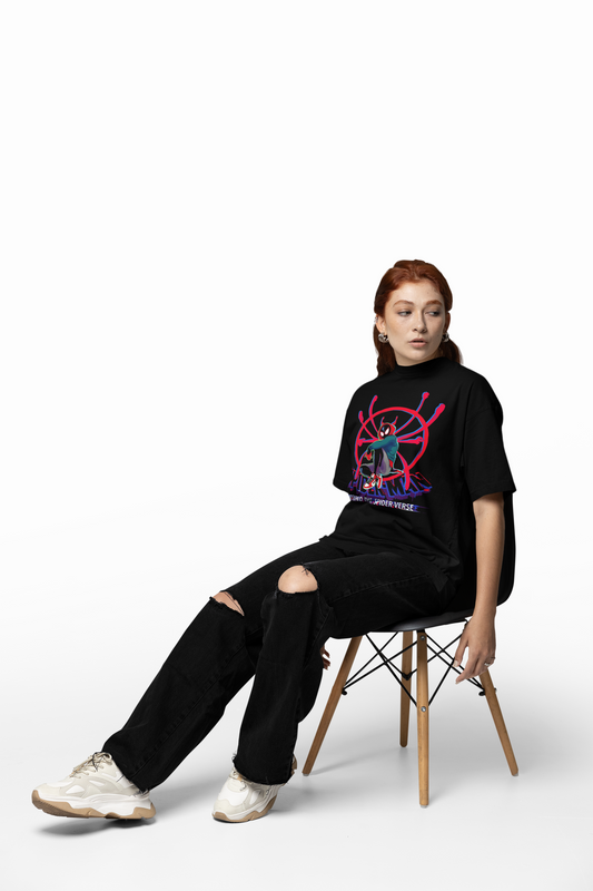 Beyond The Spider Verse Oversized T-Shirt Stylish Graphic Tee