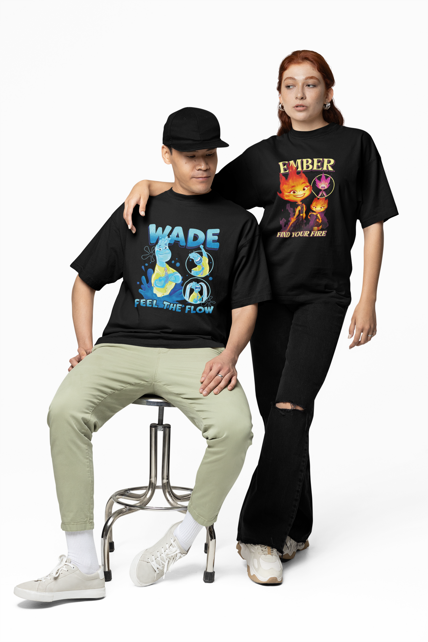Elemental Love Oversized T-Shirts