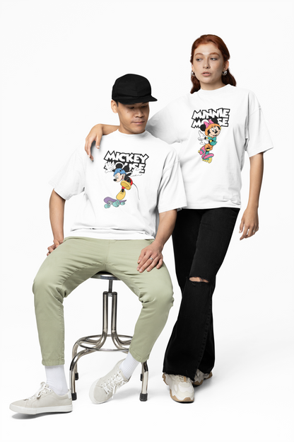 Micky Cartoon Oversized T-Shirts