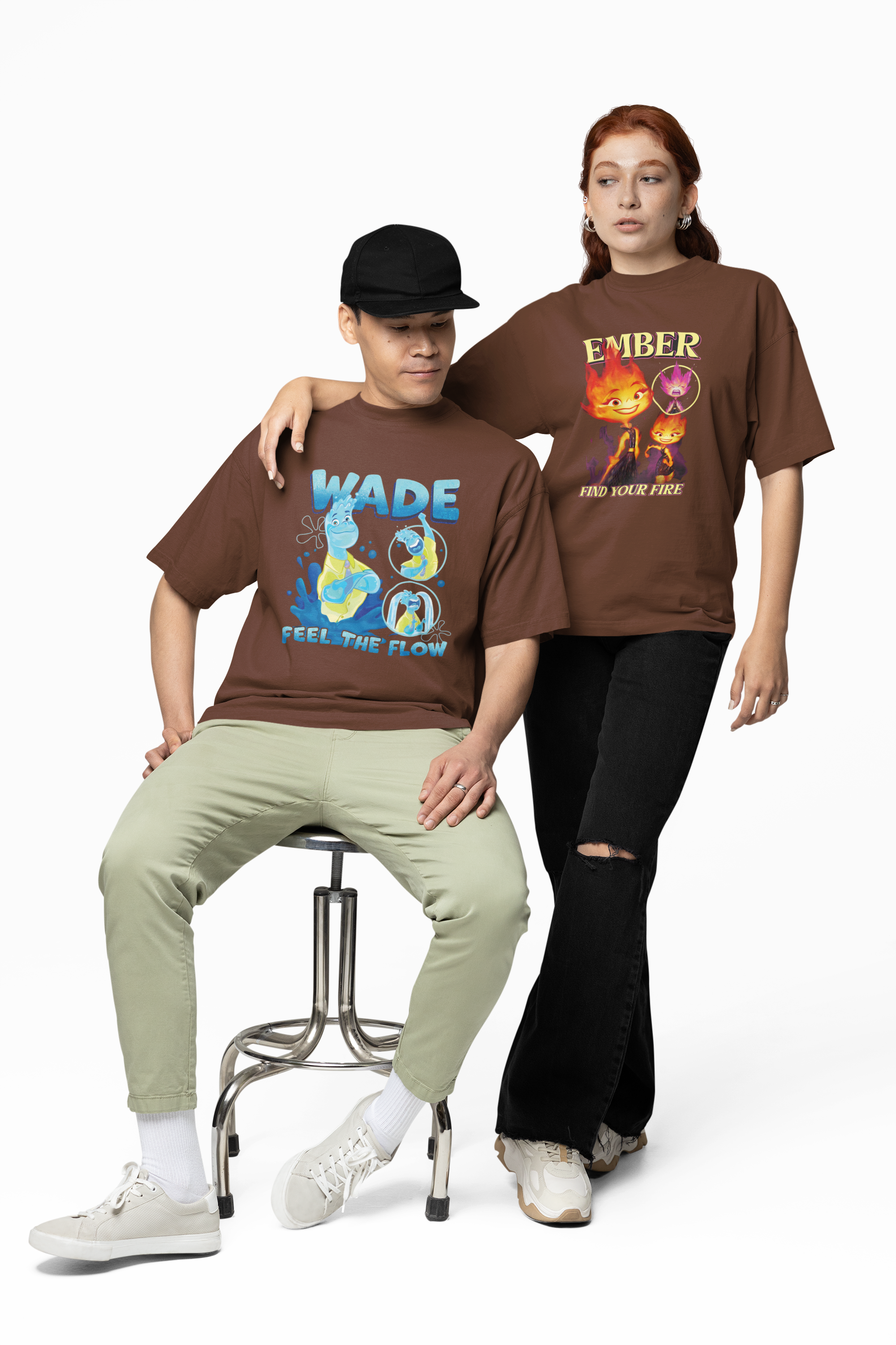 Elemental Love Oversized T-Shirts