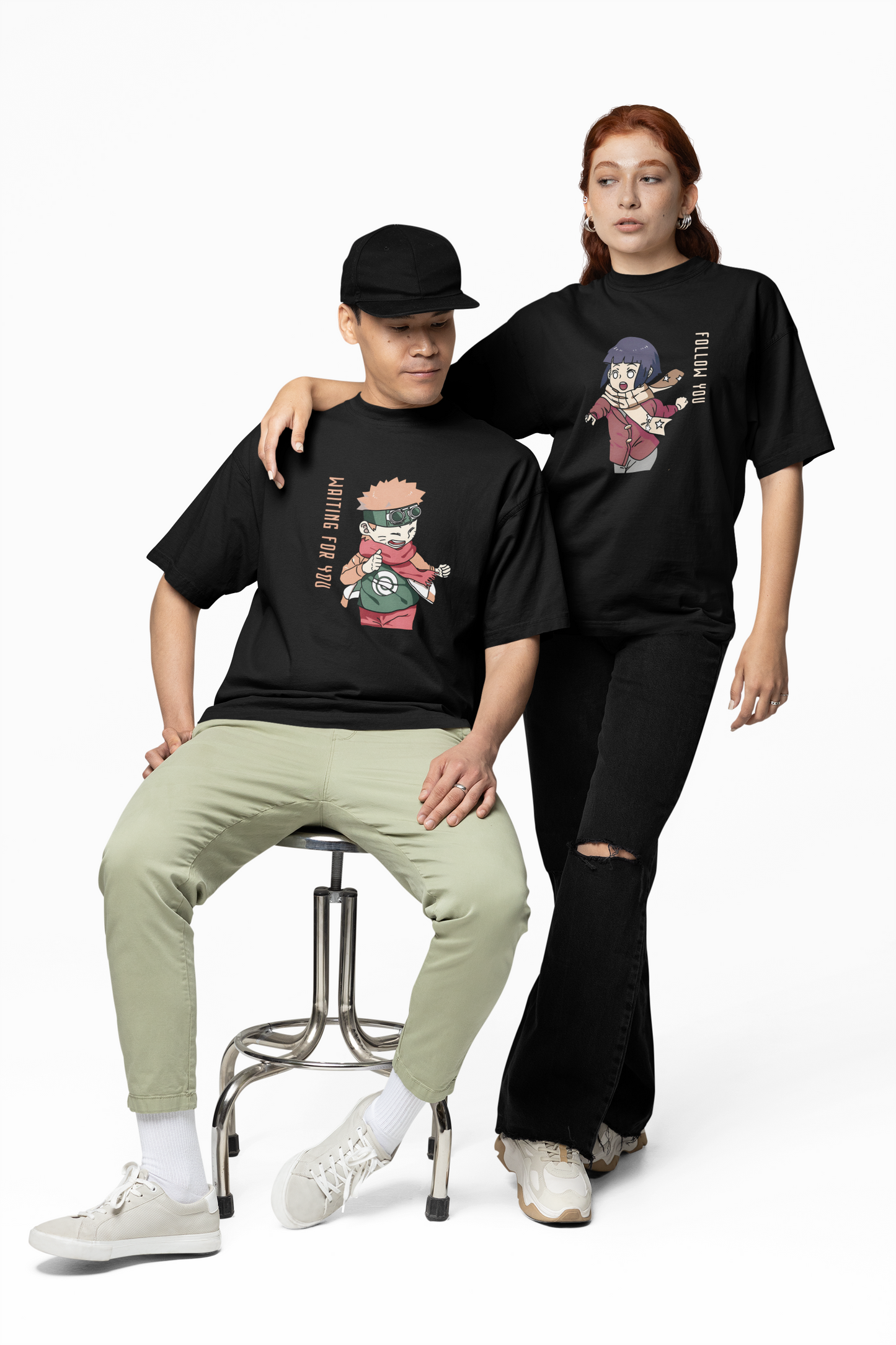 Naruto & Hinata Love Chase T-Shirt