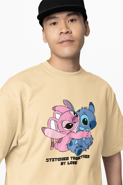 Together By Love Oversized T-Shirts for Romantic Casual Style