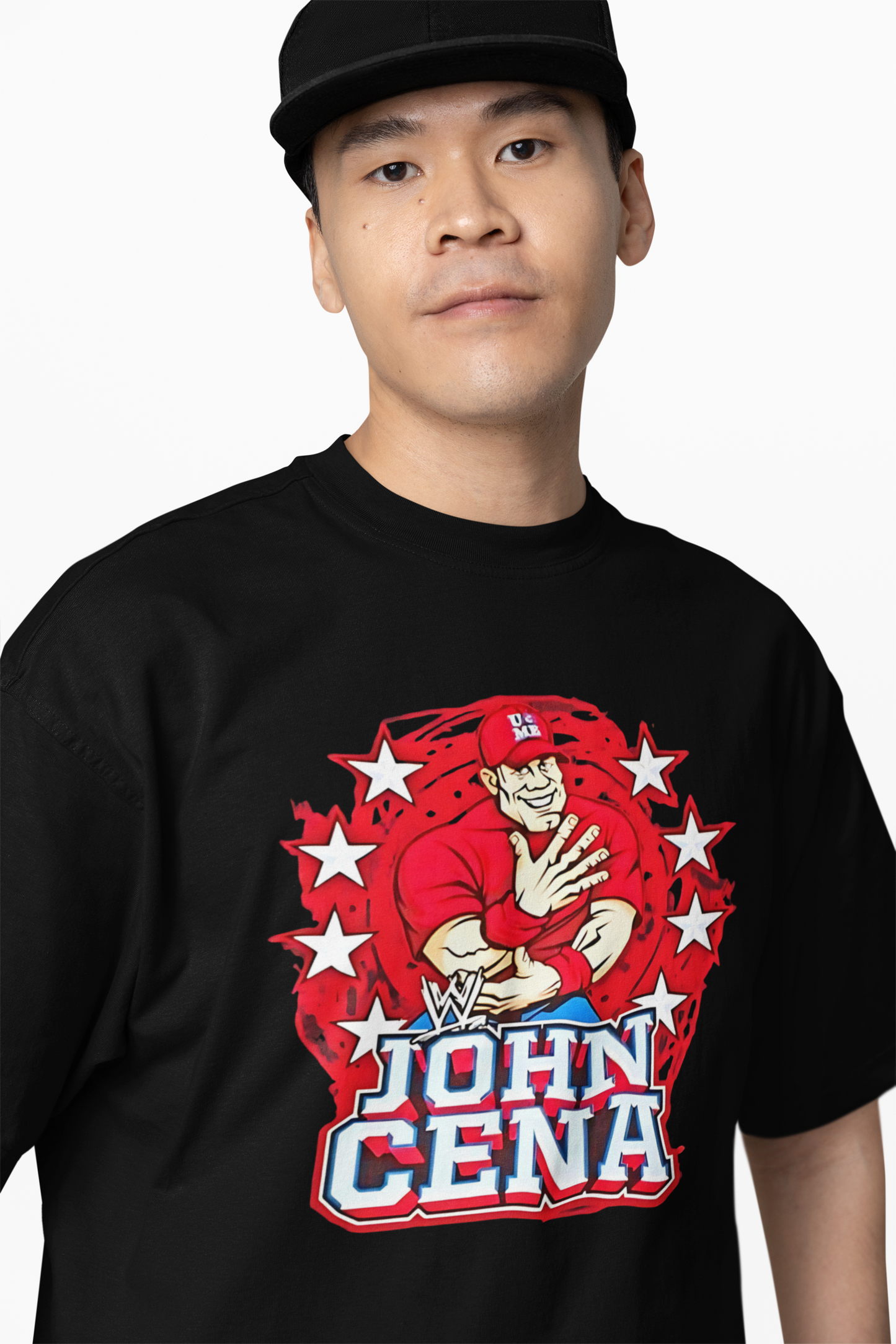 John Cena Oversized T-Shirts – Iconic WWE Streetwear Design