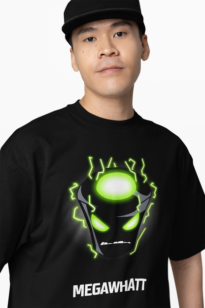 Megawatt Oversized T-Shirts – Bold Electric Streetwear