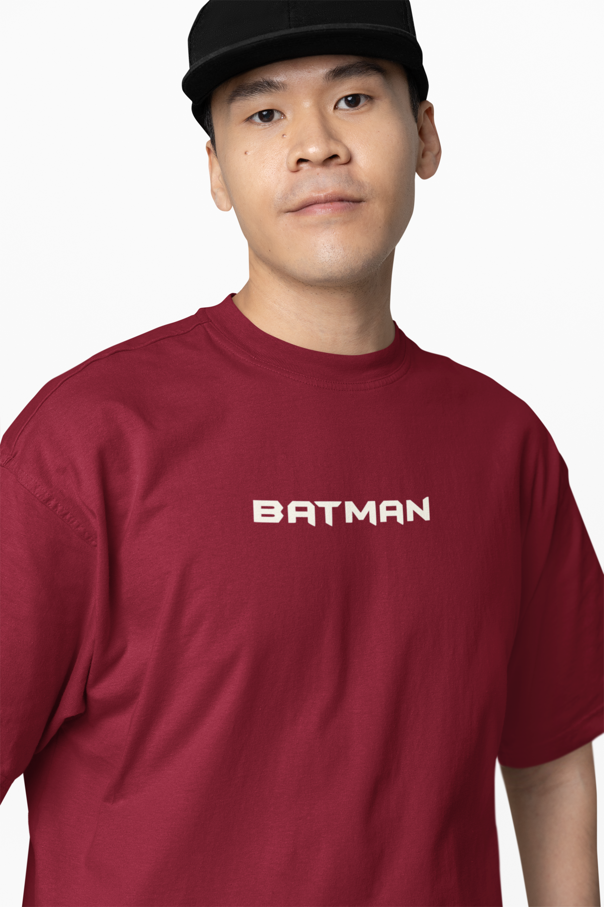 Dark Knight vs Joker Face Oversized  T-shirt