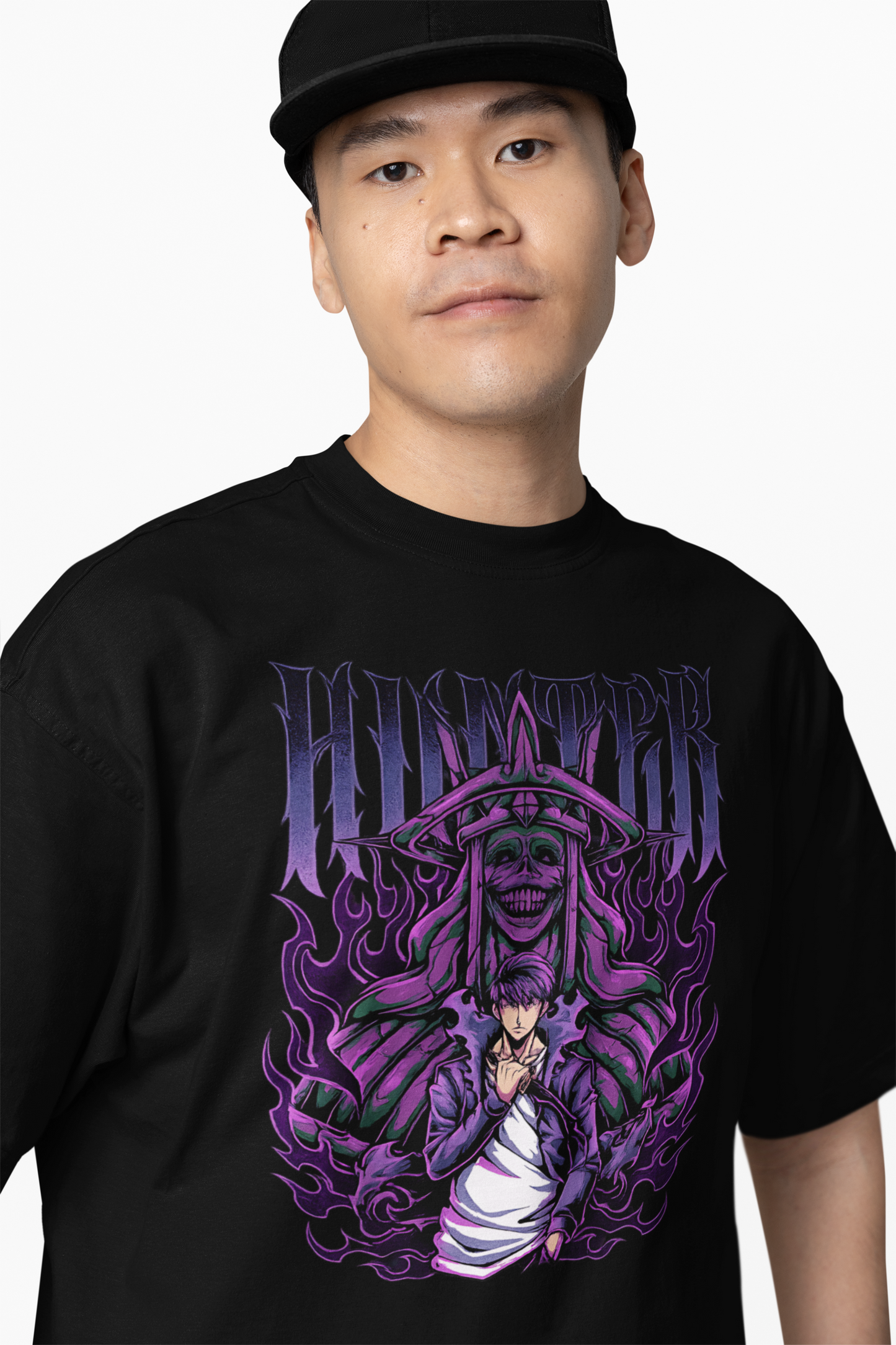 Hunter Oversized T-Shirts Bold Streetwear Style
