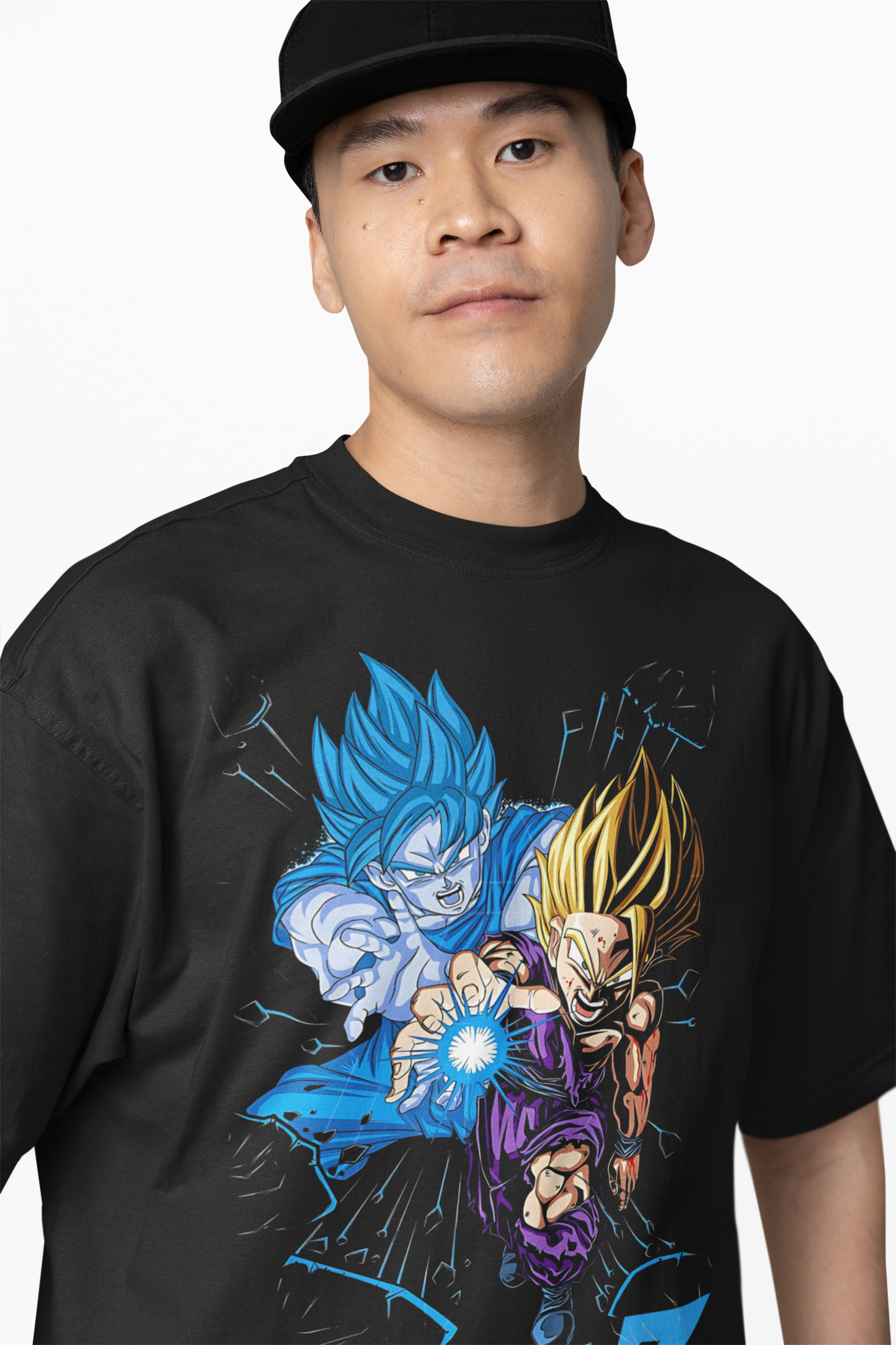 Dragon Ball 2 Oversized T-Shirt Anime Graphic Tee for True Fans