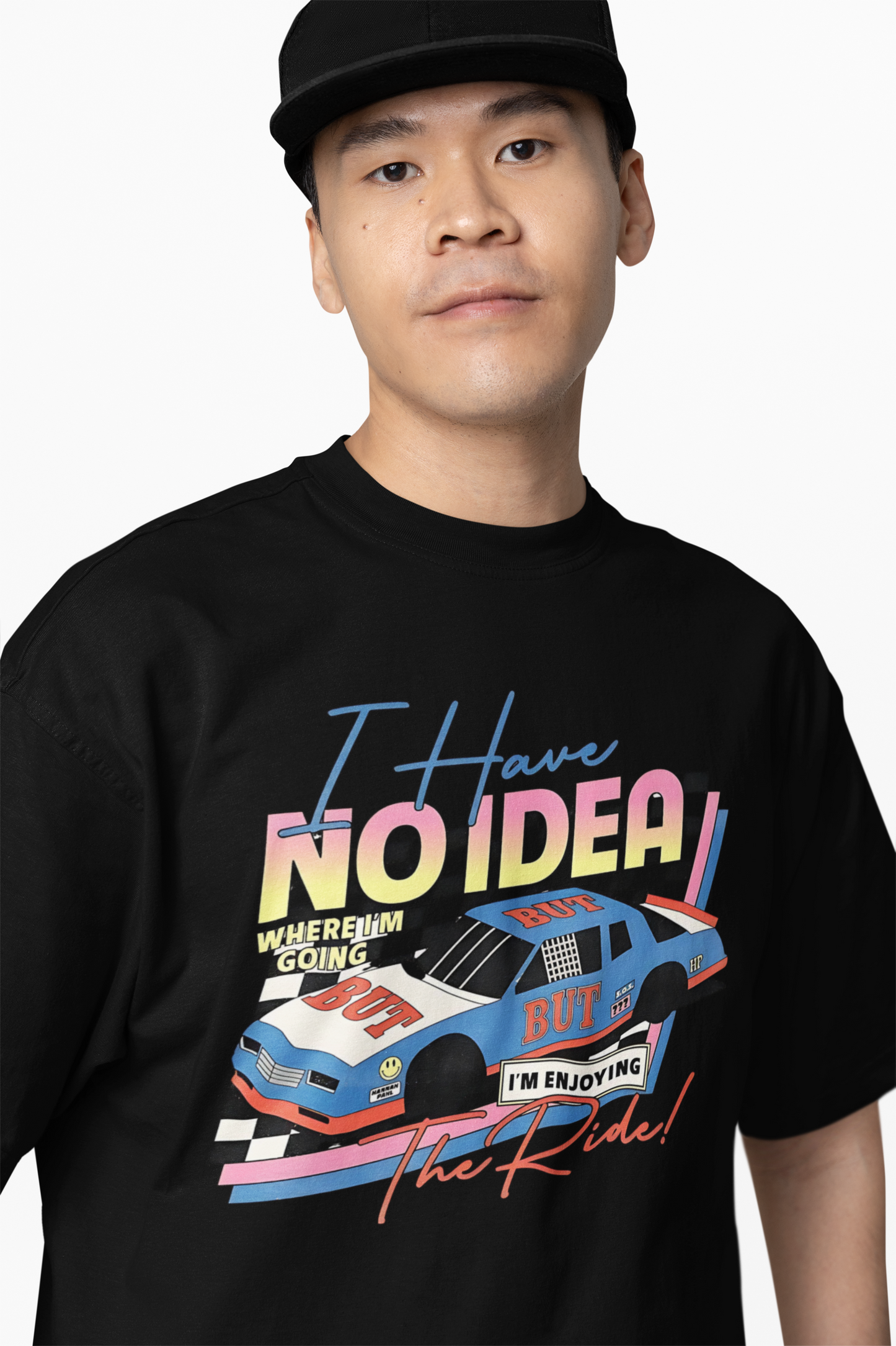 No Idea Oversized T-Shirts – Funny Minimal Streetwear