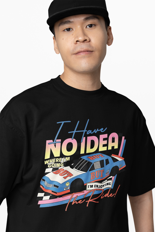 No Idea Oversized T-Shirts – Funny Minimal Streetwear