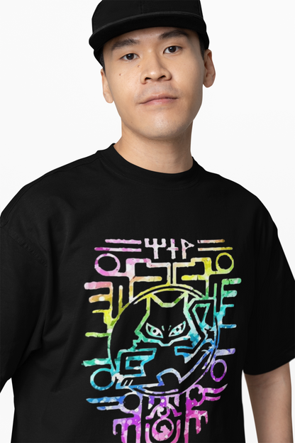 Ancient Mew Oversized T-Shirts Stylish Anime Streetwear