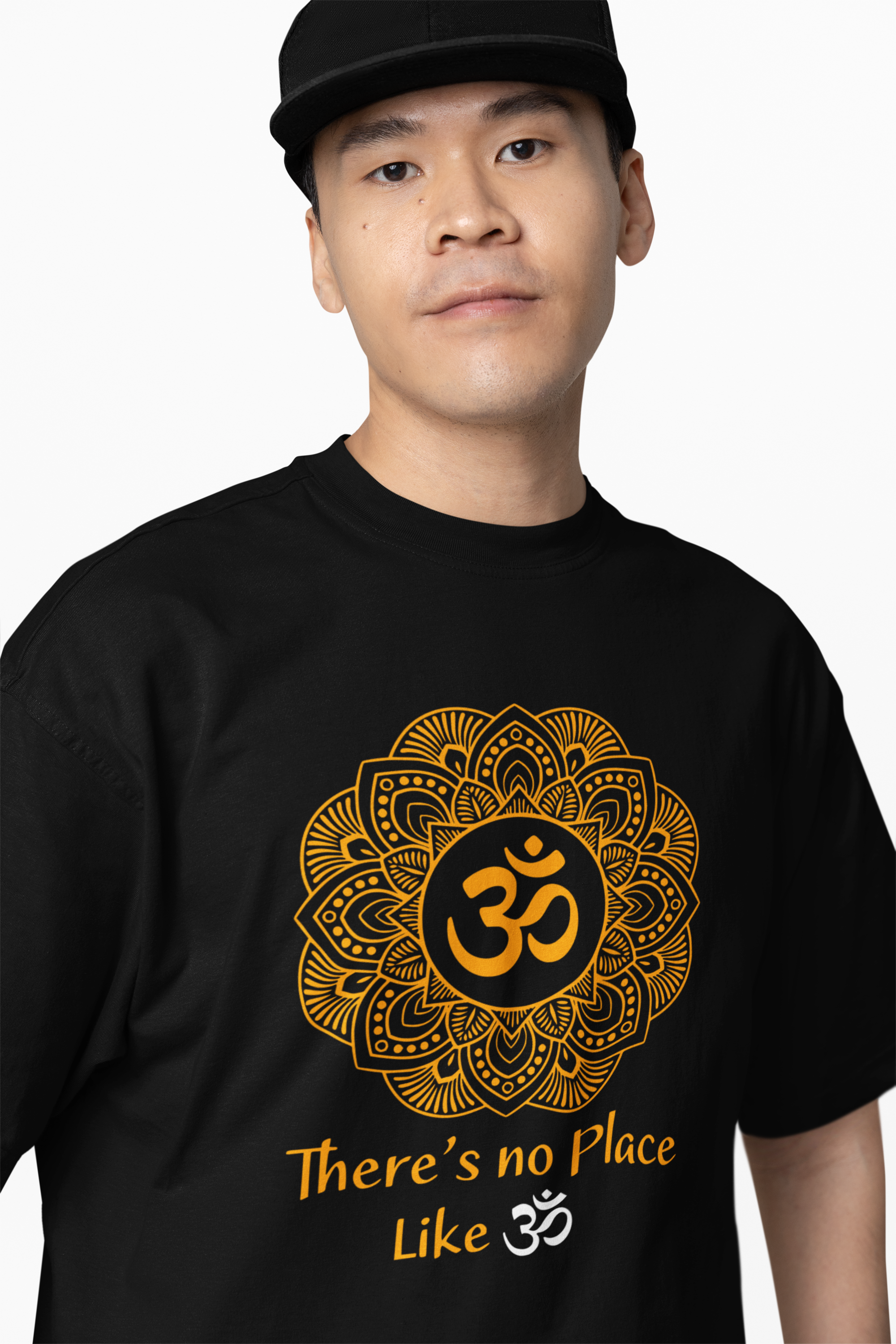 Om Harmony Oversized Yoga T-Shirt