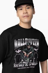Skull And Swag Oversized T-Shirts