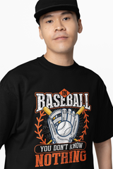 Baseball Match Oversized T-Shirt