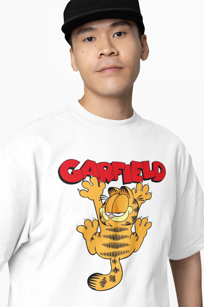 Cartoon Garfield Oversized T-Shirts