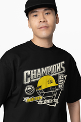 Champions Csk Oversized T-Shirts