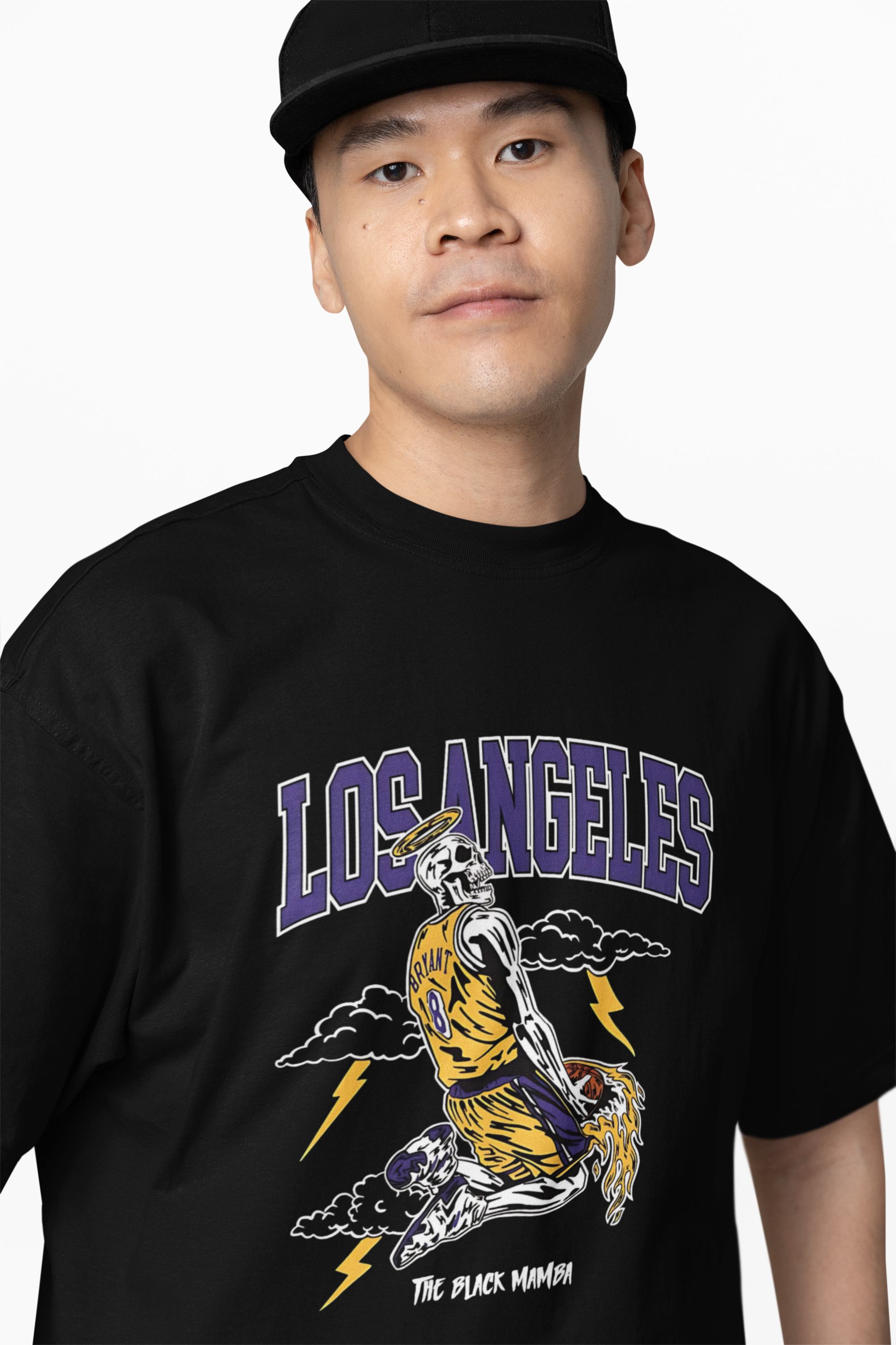 La Black Mamba Oversized T-Shirts