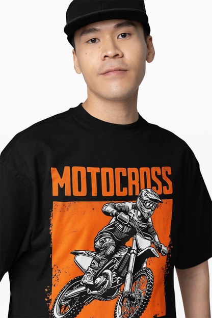 Motocross Oversized T-Shirts – Bold Rider Streetwear Fashion