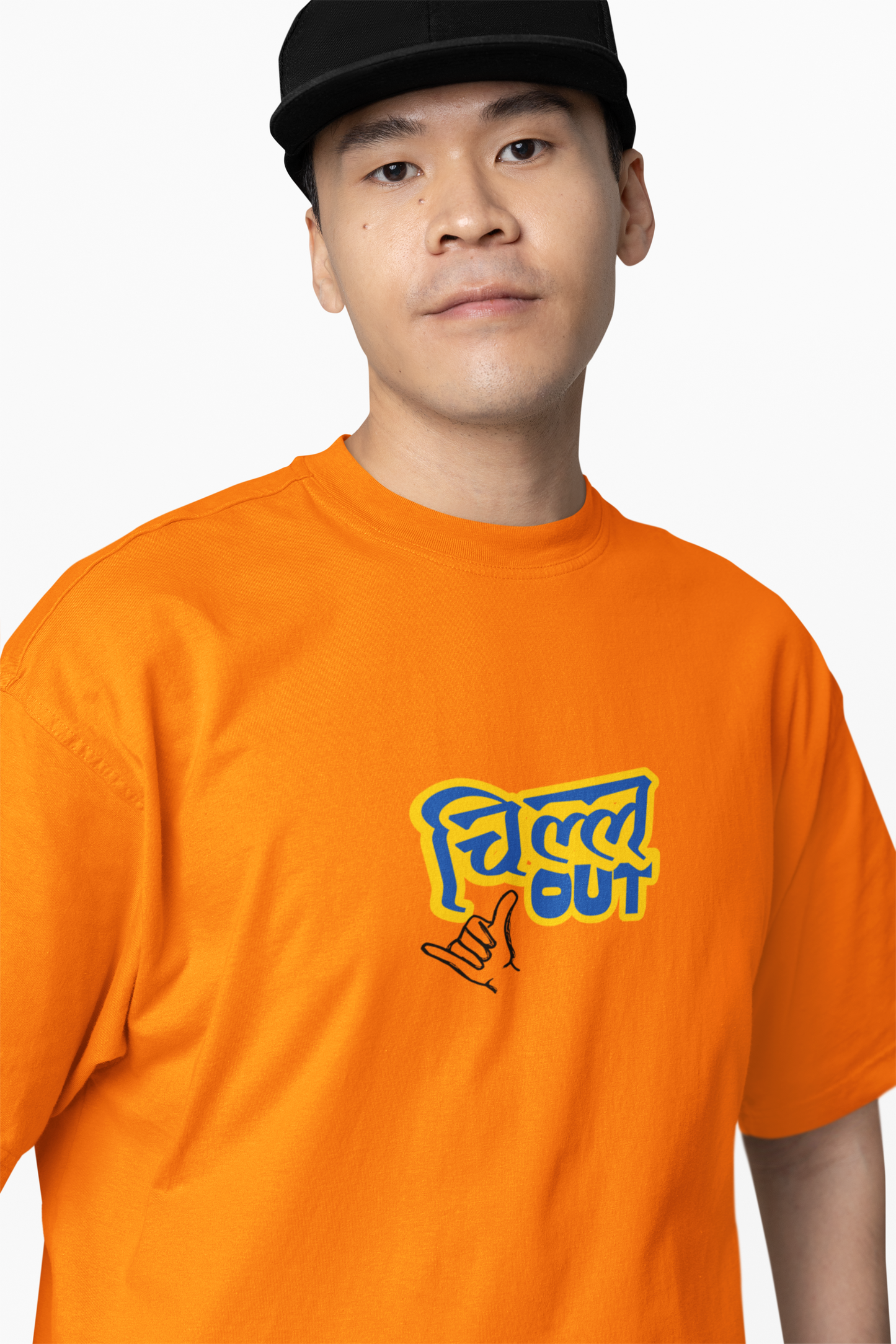 Chill Out Marathi Oversized T-Shirt