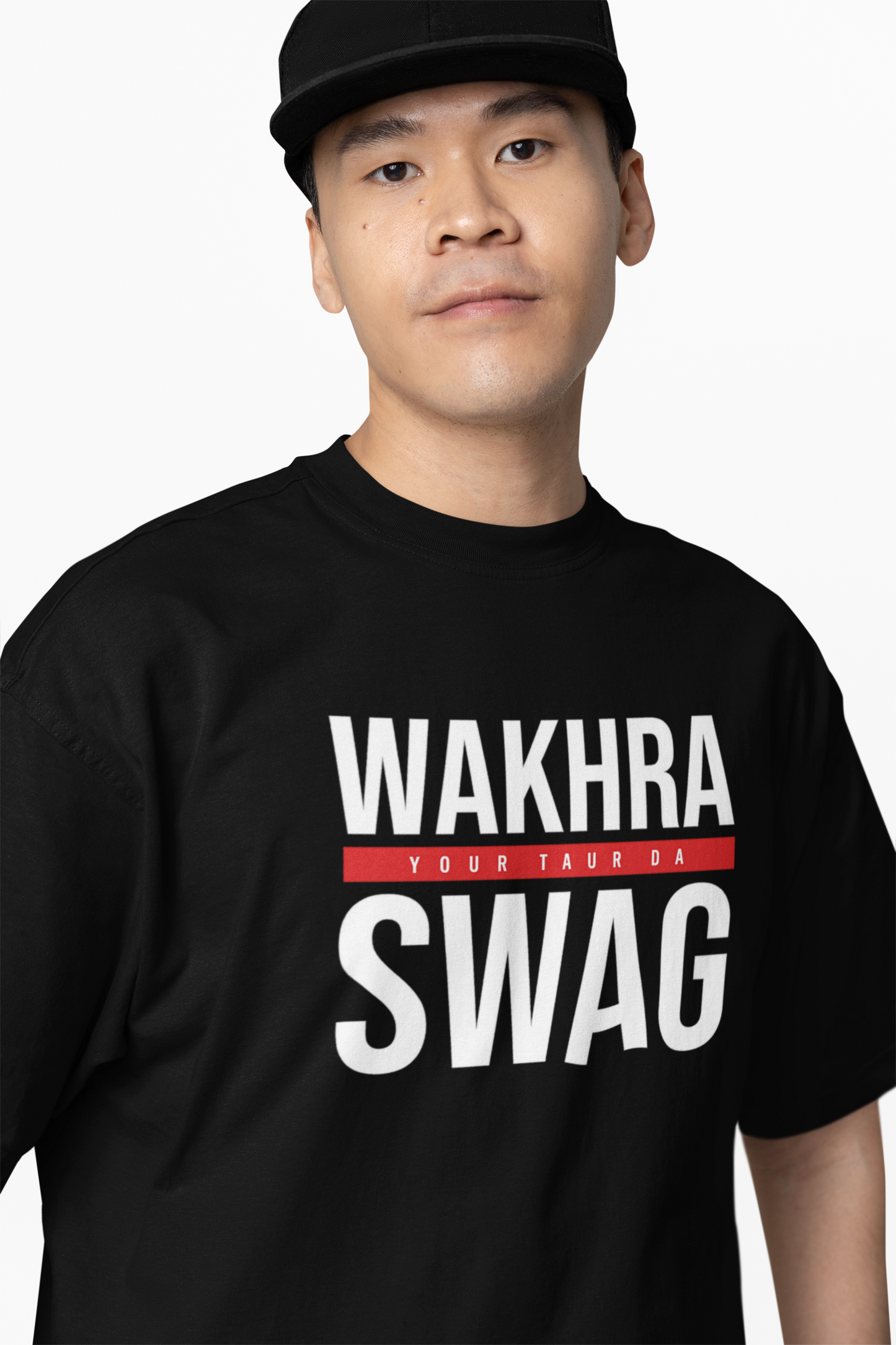 Wakhra Your Swag Oversized T-Shirts Bold Desi Streetwear