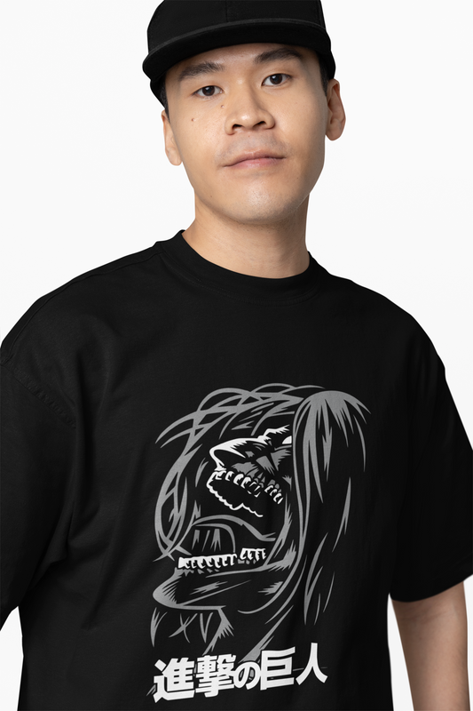 Titan Graphic Oversized T-Shirts Bold Streetwear Style Tee