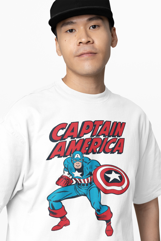 Captain America Oversized T-Shirts