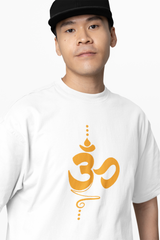 Om Spiritual Icon Oversized T-Shirts
