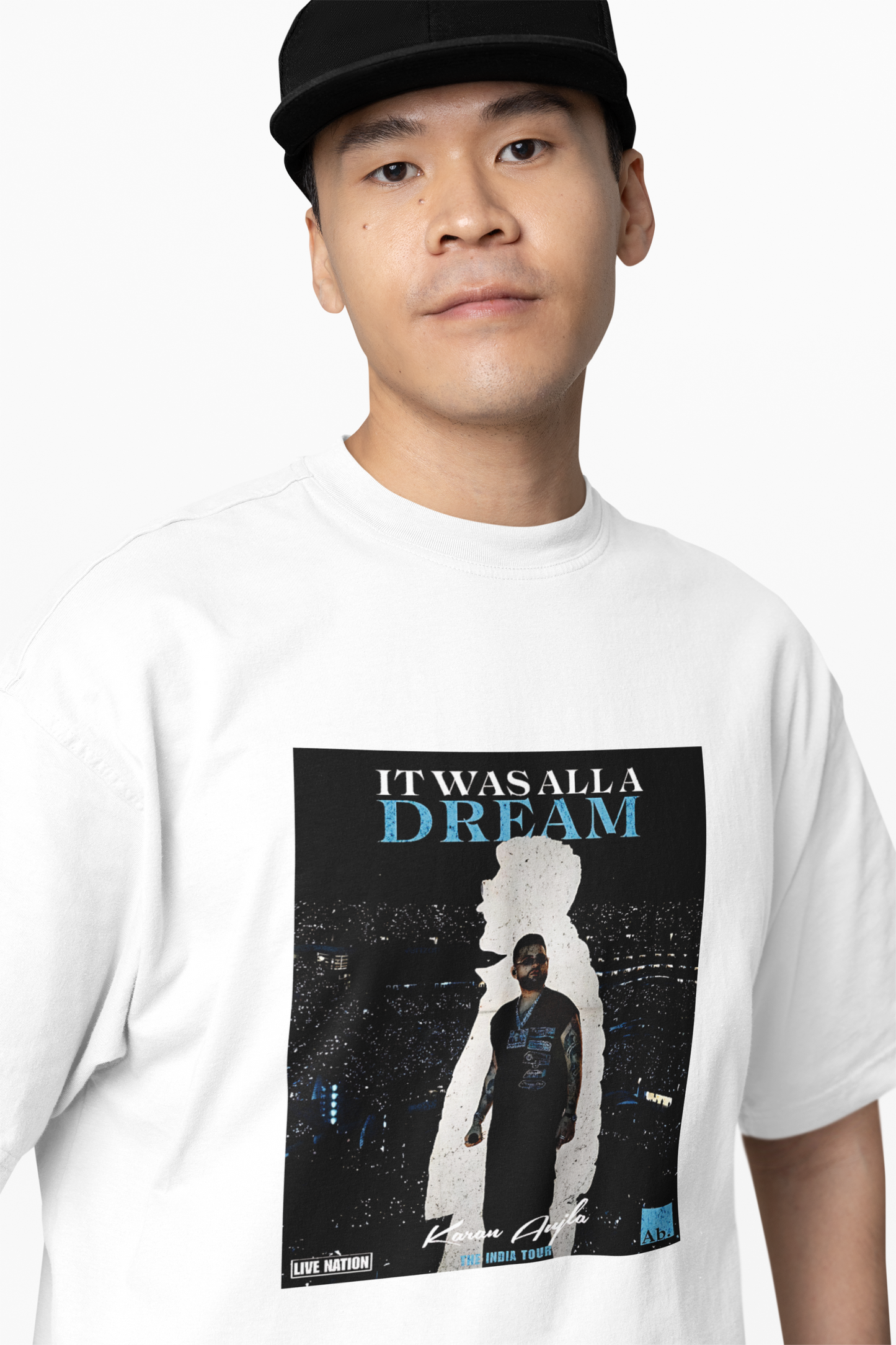 It Was All a Dream Oversized T-Shirt Bold Streetwear Graphic