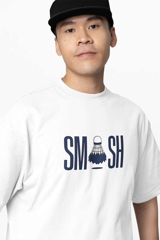 Badminton Smash Oversized T-Shirt