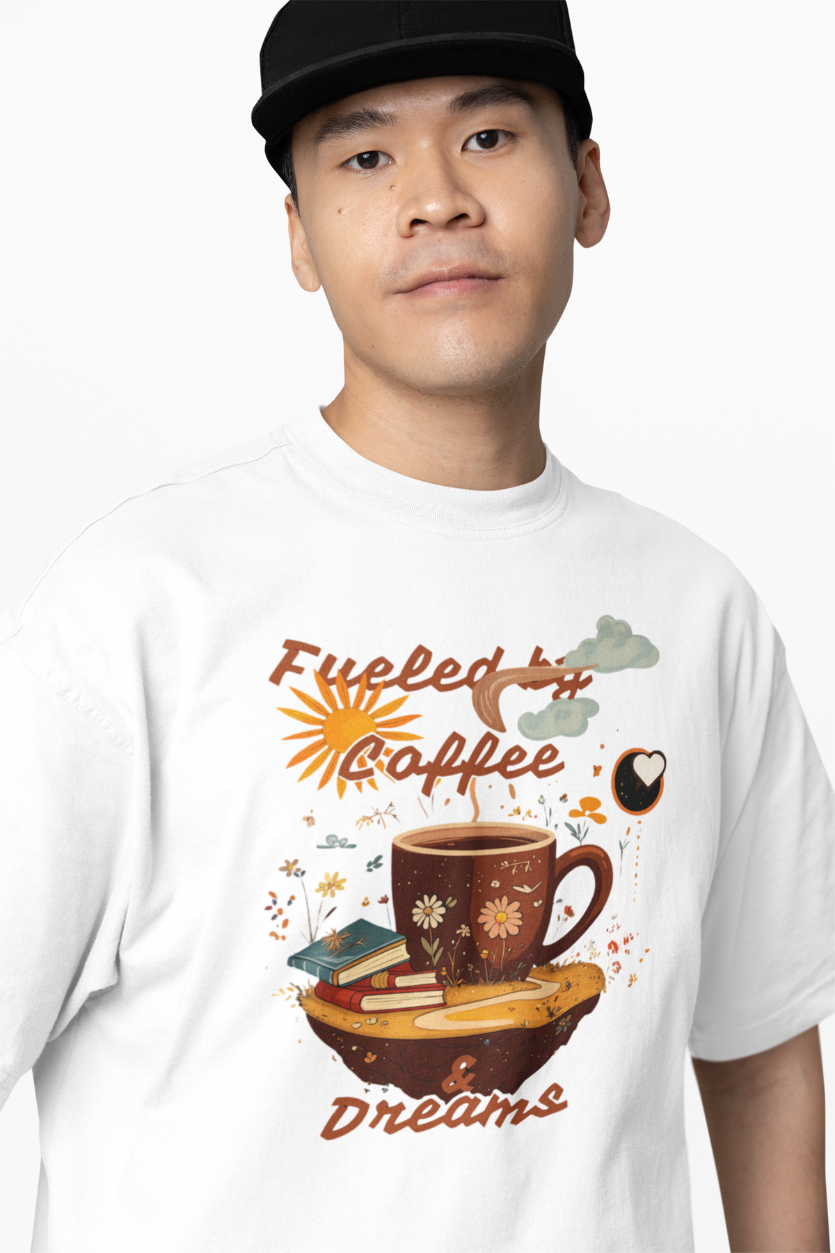 Coffee Dreams Oversized T-Shirts