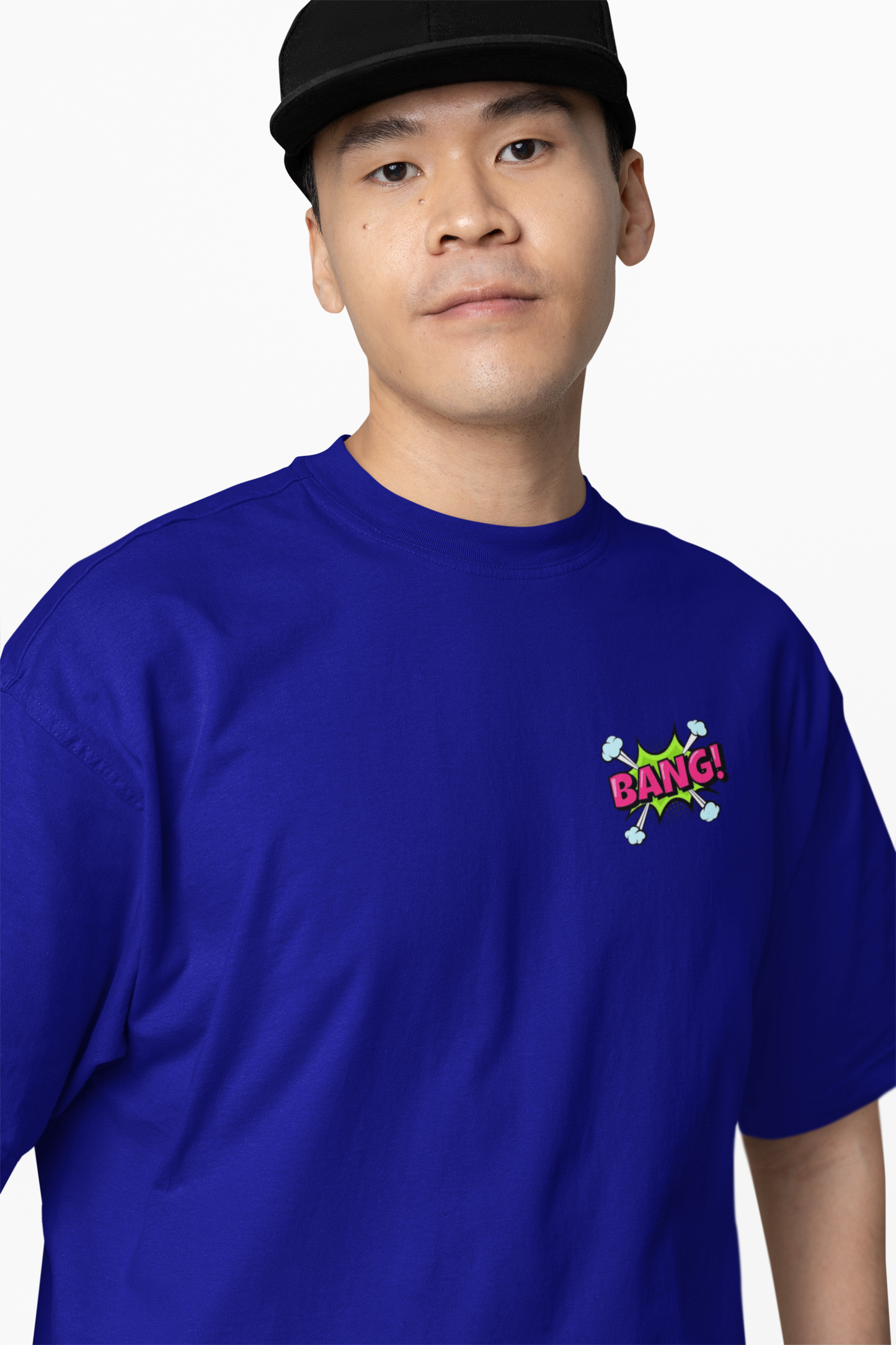 Taz Bang Oversized T-Shirt Fun Cartoon Streetwear Style Tee