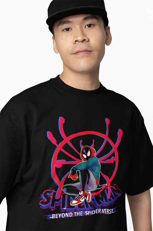 Beyond The Spider Verse Oversized T-Shirt Stylish Graphic Tee