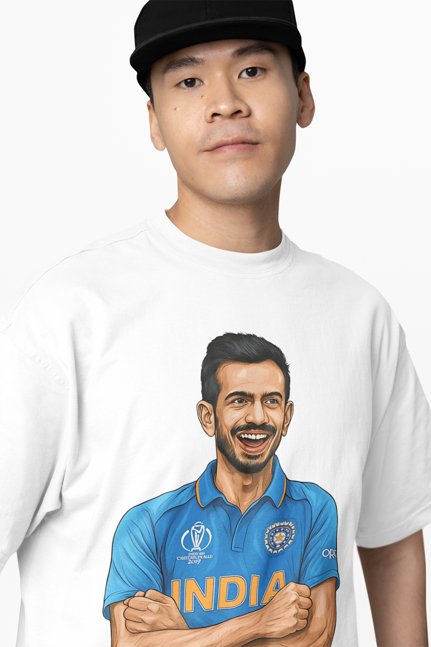 Chahal Spin Master Oversized T-Shirt Cricket King Style Tee