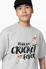 Cricket Fever Oversized T-Shirts