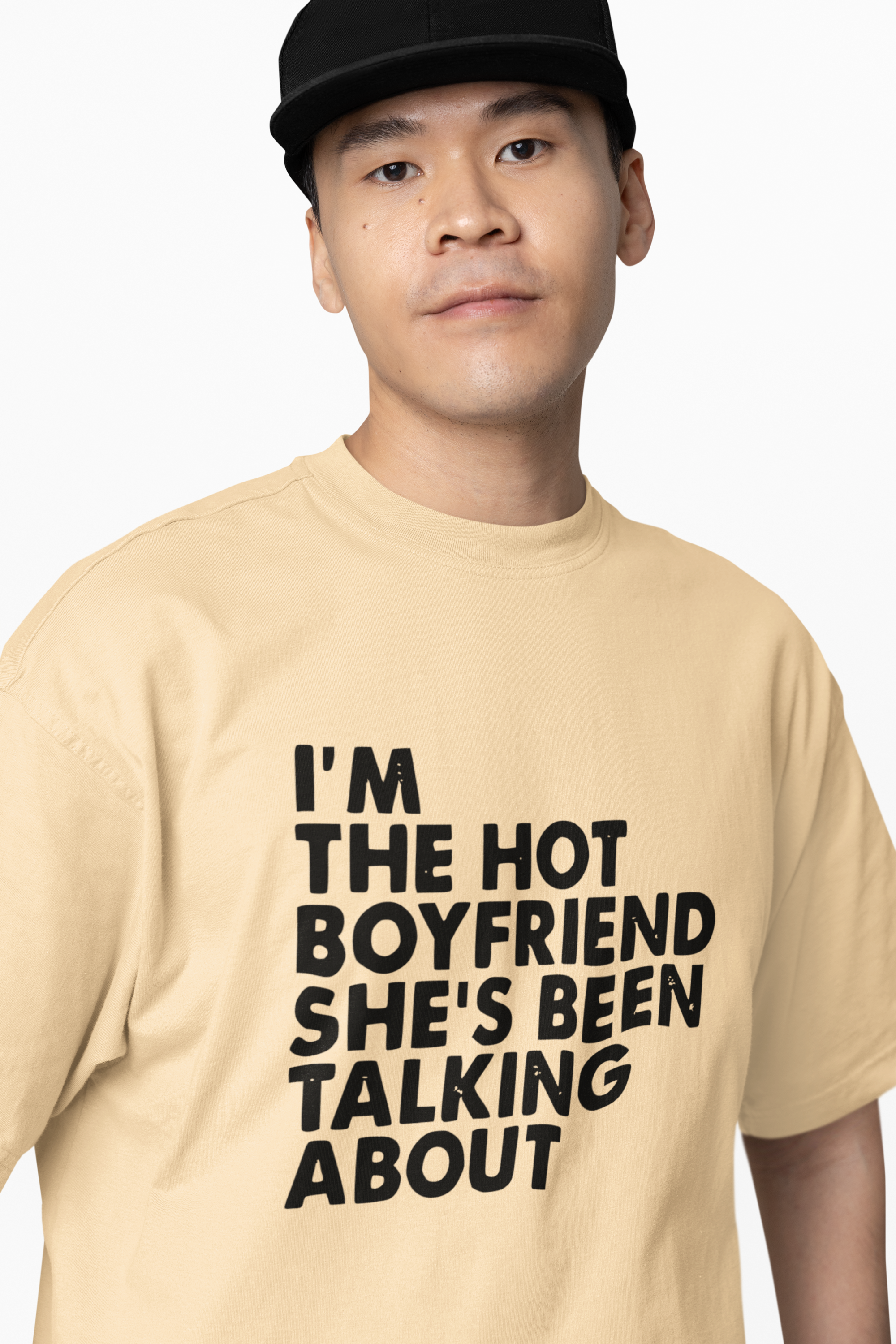 Hot Boyfriend Oversized T-Shirt