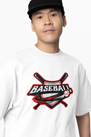 Baseball Oversized T-Shirt – Timeless Ballpark Style Meets Streetwear