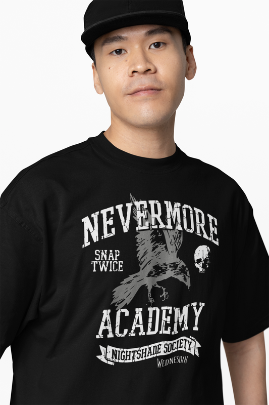 Nightshade Society Oversized T-Shirt Bold Streetwear Graphic