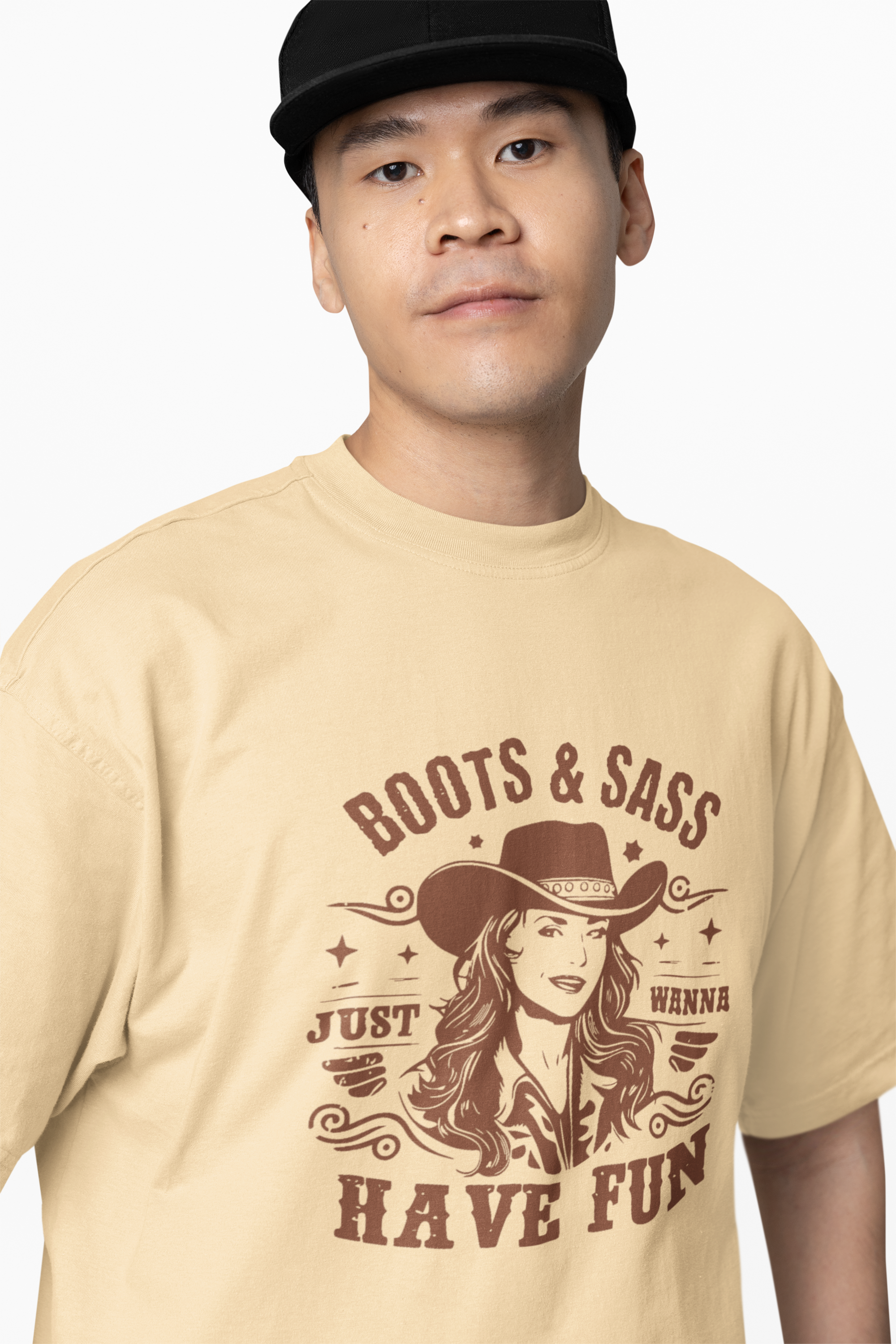 Boots & Saas Oversized T-Shirt