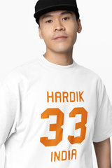 Hardik 33 Oversized T-Shirts