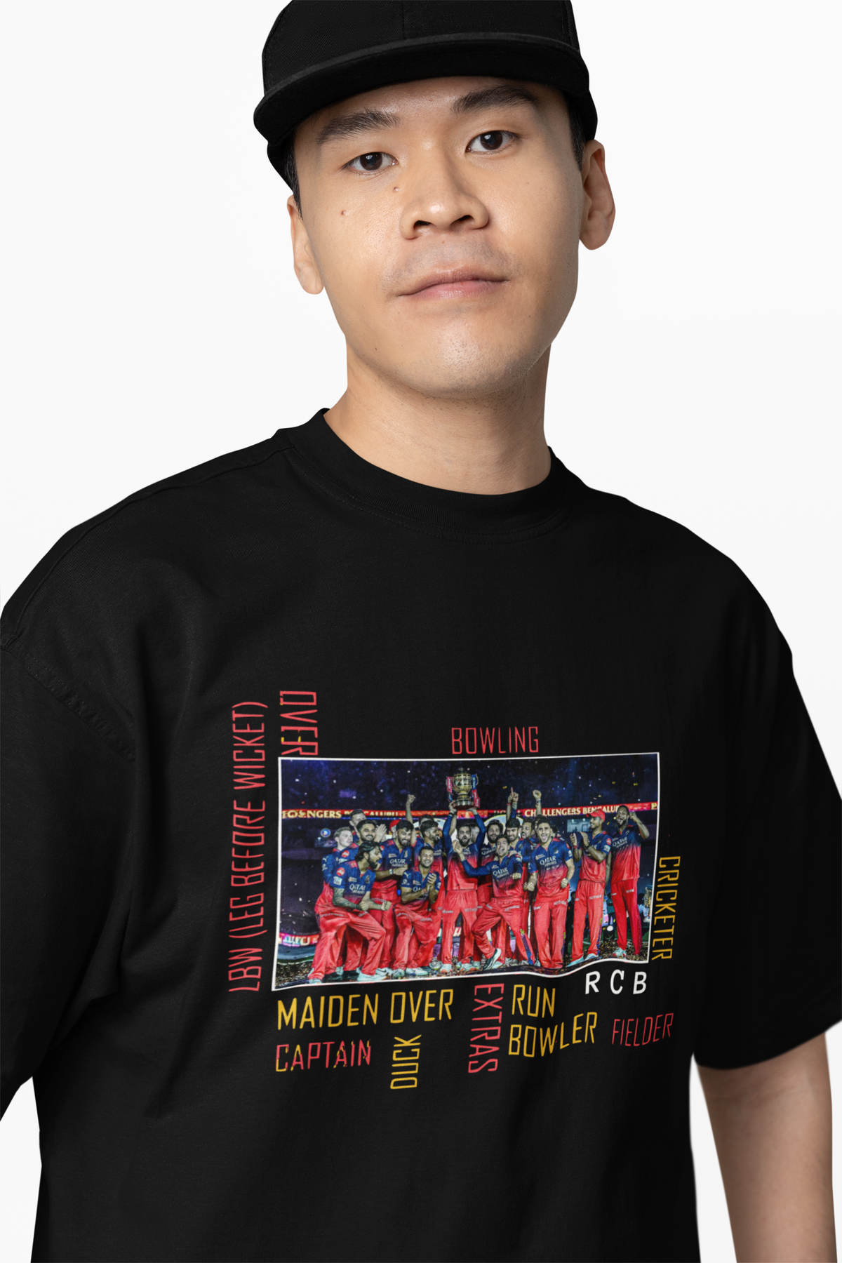RCB Winners Oversized T-Shirt