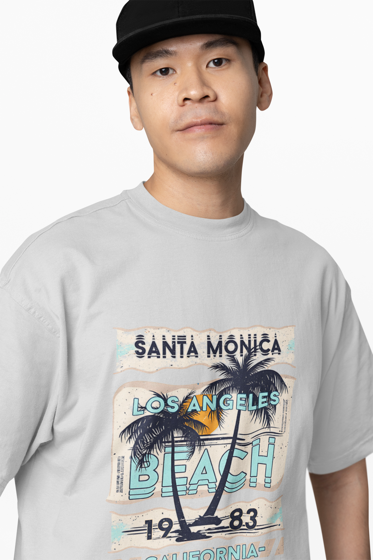 Santa Monica Oversized T-Shirts