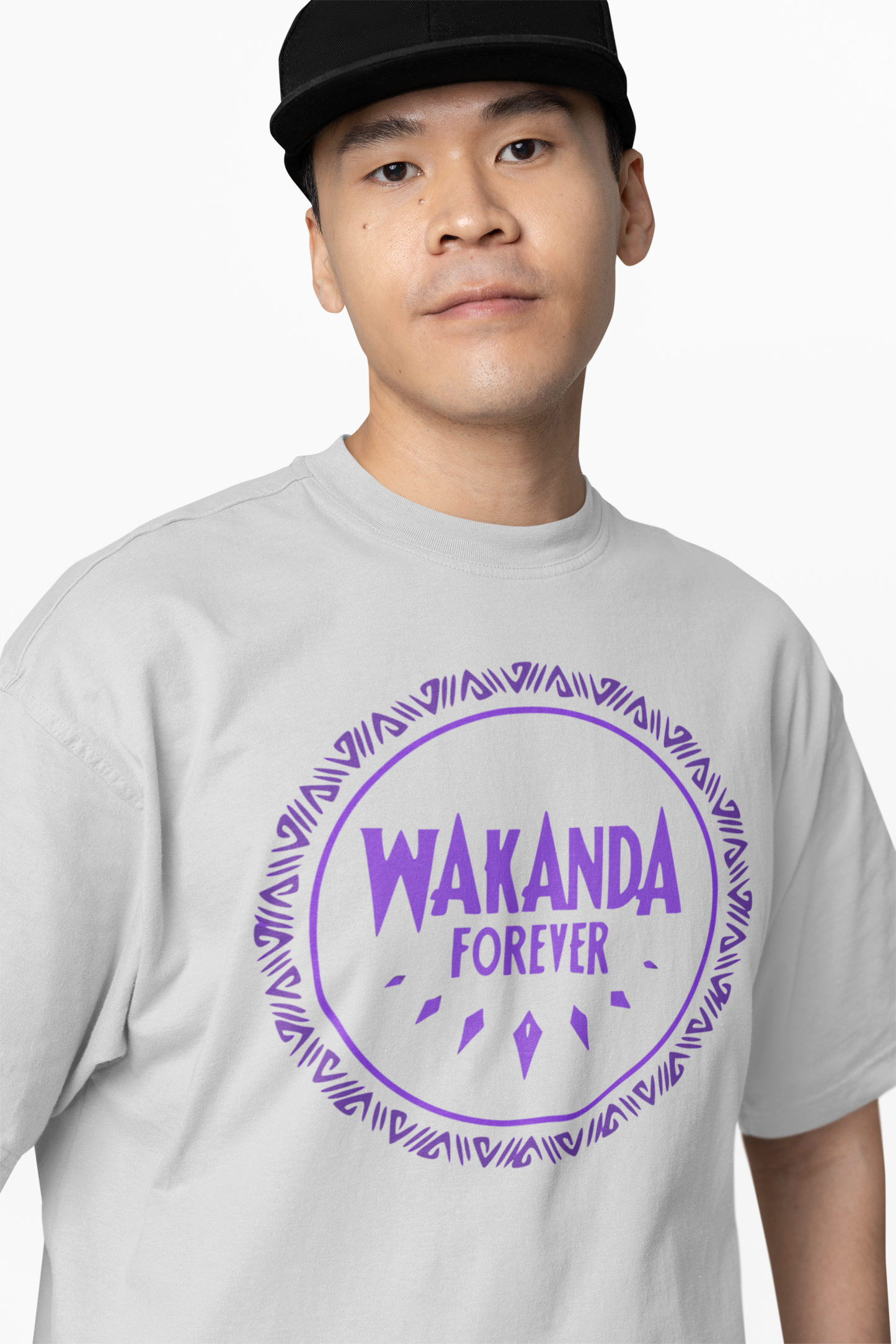 Wakanda Forever Oversized T-Shirts