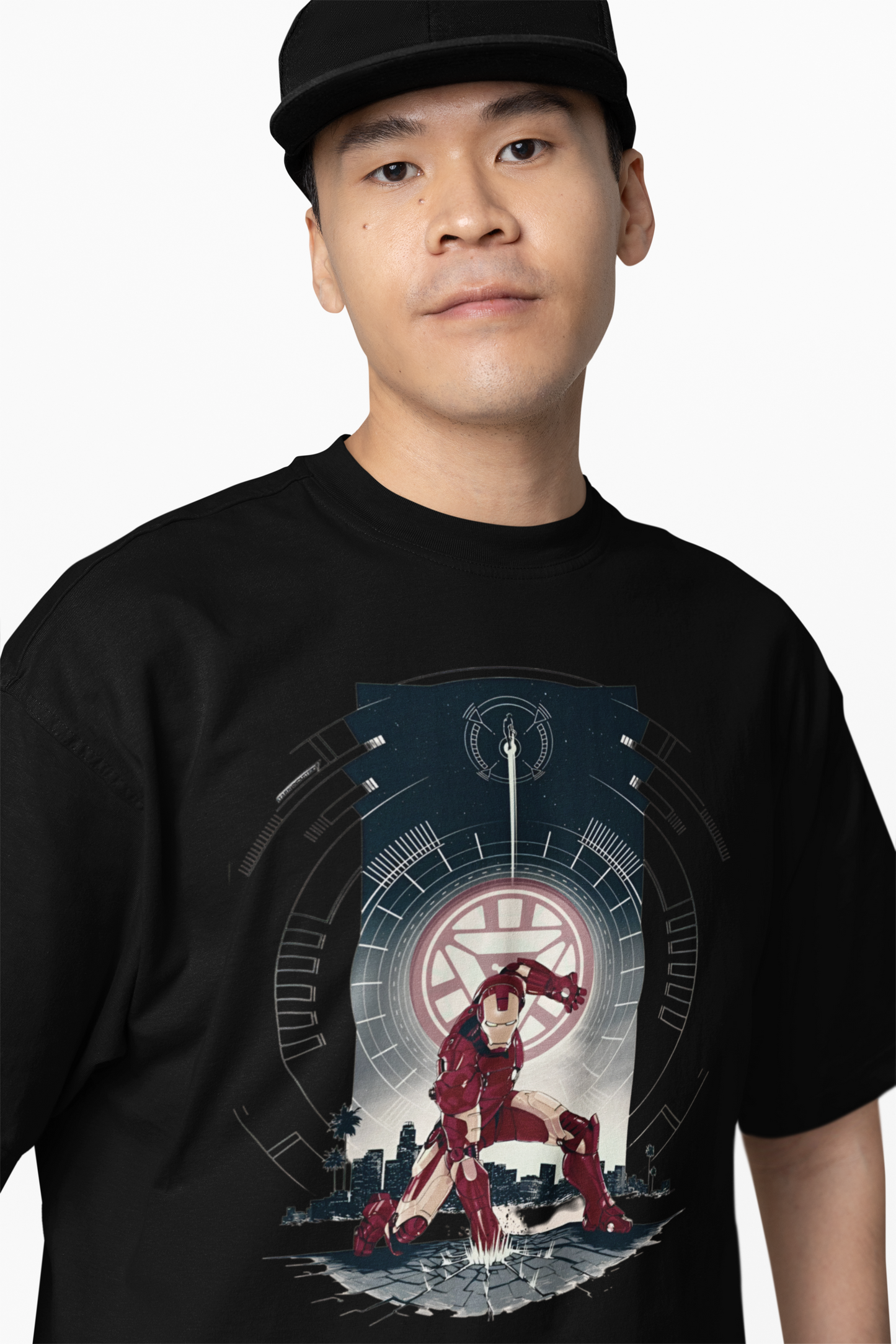 Avengers Iron Man Oversized T-Shirts
