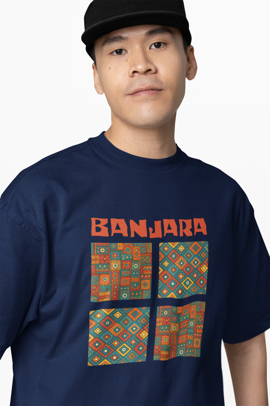 Threads of Banjara Oversized T-Shirt