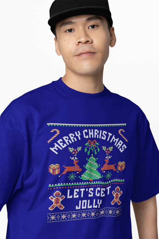Let's Get Jolly Oversized T-Shirts