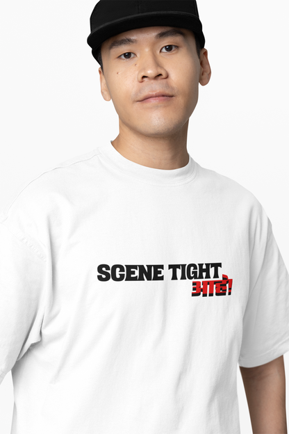 Scene Tight Aahe Marathi Oversized T-Shirt Trendy Streetwear